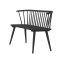 Bobby Sitzbank 120 cm schwarz.