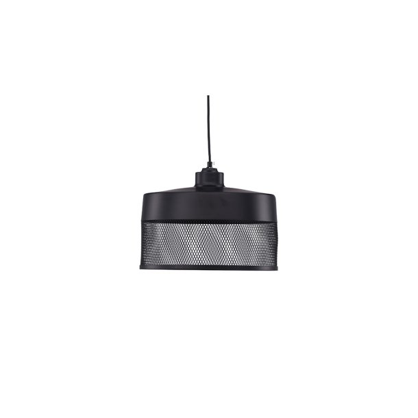Toulon oświetlenie lampa wisząca 33x33x24cm czarny.