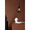 Valence éclairage lampe pendentif 30x30x48cm noir.
