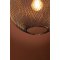Valence éclairage lampe pendentif 30x30x48cm noir.