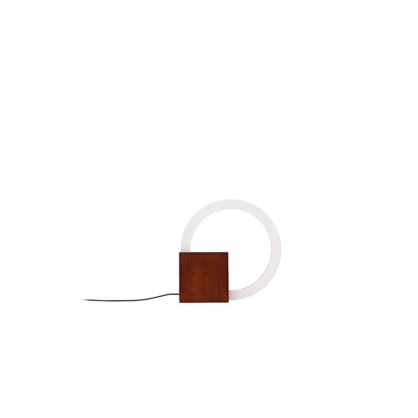 Brive belysning bordslampa 30x6x30cm valntfrgad.