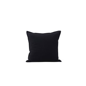 Ronja Kissenbezug 45x45cm schwarz.