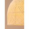Brivela belysning pendel 35x35x27cm natur.