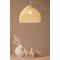 Brivela belysning pendel 35x35x27cm natur.