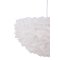 Nicola belysning pendel 75x75x36cm hvid.