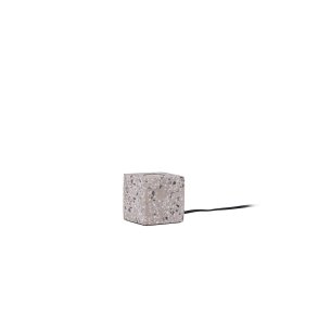 Rilche oświetlenie lampa stołowa 9x9x9cm biały.