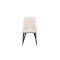 Leone matstol sammet beige.