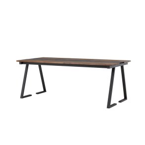 Jakarta Esstisch 90x200 cm schwarz.