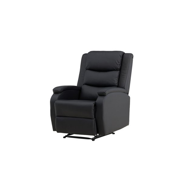 Bengt lenestol recliner PU kunstlr svart.