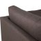Boom Sofa 3 Personen Kunstleder braun.