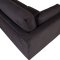 Boom sofa 3 seter velour svart.