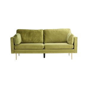 Boom sofa 3 seter velour grnn.