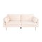Boom sofa 3 osb welur beżowy.
