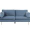 Boom sofa 3 personers velour bl.