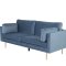 Boom sofa 3 personers velour bl.