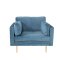 Boom lnestol velour bl.