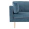 Boom lnestol velour bl.
