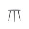Plaza table de salle à manger pour enfants Ø60 cm noir.