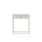 Bakal Nachttisch 1 Schublade Stahl beige.