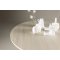 Lanzo matbord 120 cm whitewash.