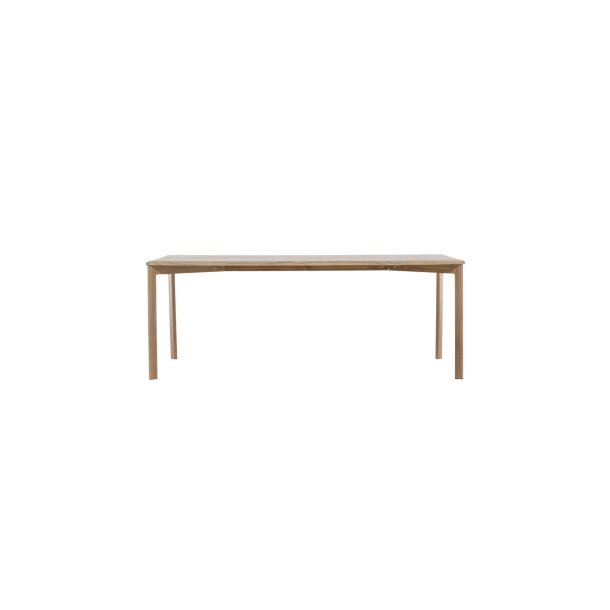 Damon Esstisch 90x200cm whitewash.