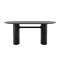 Isolde Esstisch 90x180cm schwarz.