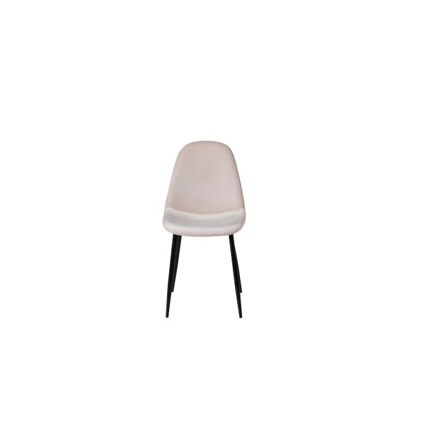 Polar spisestuestol velour beige.