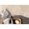 Elvis Badematte 85x60cm Beige.