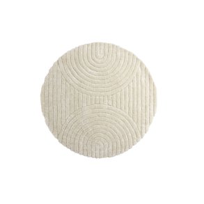 Niklas teppe 200cm hvit.