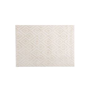 Pia teppe 290x200cm hvit.