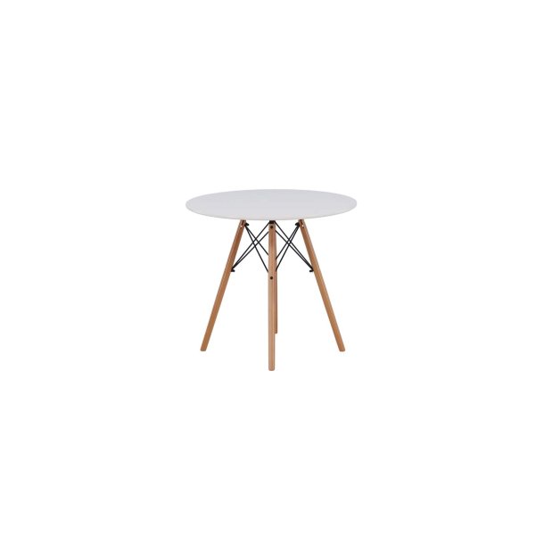 Danburi spisebord 60cm hvid.