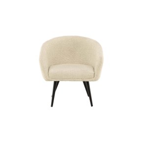 Fluffy lenestol barn hvit.