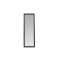 Sebring spejl gulv 55x170cm sort.