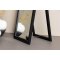 Sebring spejl gulv 55x170cm sort.