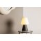 Fjllen bordlampe brun.