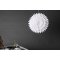 Storlien julestjerne med lys papir 60cm pendel hvid.
