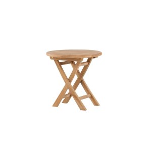Kenya Garten Cafetisch �50cm Teak.