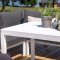 Conjunto de salón Ramos 3 piezas gris, blanco.