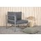 Copacabana sofa ogrodowa część narożna khaki.