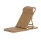 Ellie chaise longue brun.