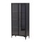 Piring Vitrinenschrank 2 Glast�ren schwarz.