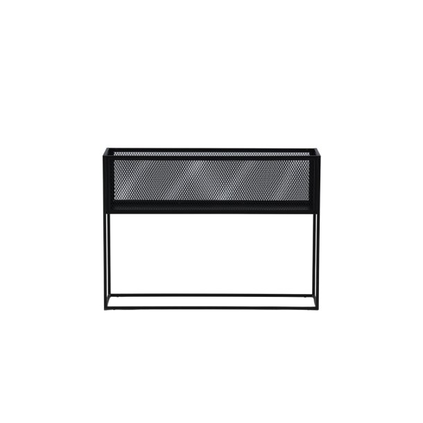 Netz Pflanzenst�nder Netzregal schwarz.