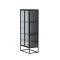Garis vitrineskap 2 glassd�rer svart.