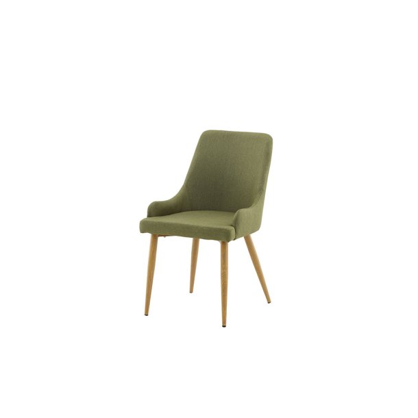 Plaza chaise de salle à manger vert.