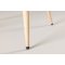 Comfort spisestuestol med armln lysegr.
