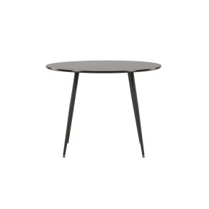Plaza Esstisch Ø100 cm schwarz.