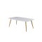 Plaza table basse blanc.