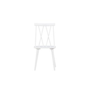 Mariette spisestuestol tr hvid.