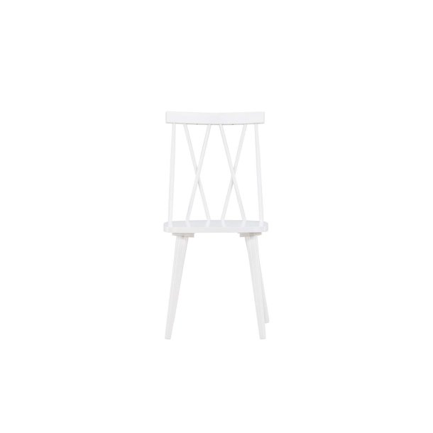 Mariette spisestuestol tr hvid.