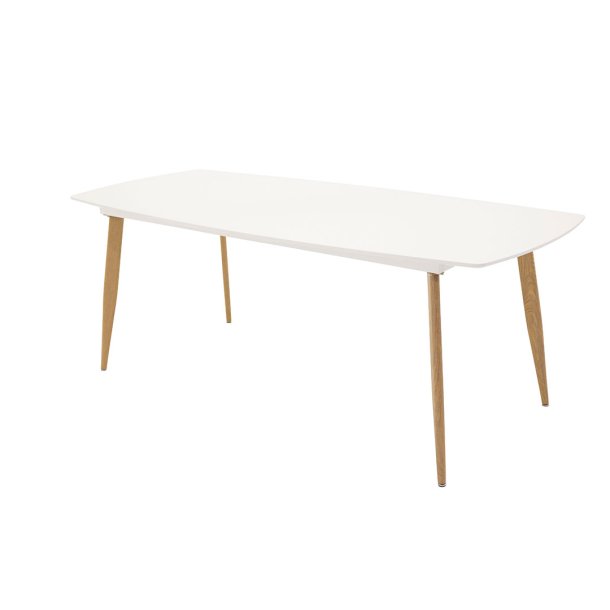 Polar spisebord 100x240cm hvid.